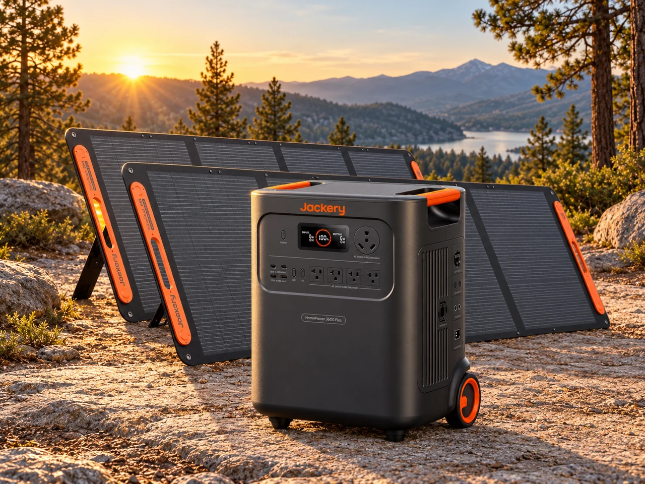 Jackery HomePower 3600 Plus package option